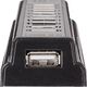 HUB USB Manhattan 10x USB-A 2.0 (161572) 500545 766623161572