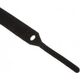 Organizer LABEL THE CABLE Rzep Czarny 1 sztuka  (LTC1110) 574032 4260162070686