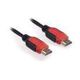 Kabel Equip HDMI - HDMI 1m czerwony (119341) 583337 4015867160282