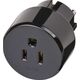 Brennenstuhl Adapter podrozny USA/Japonia (1508520) 598542 4007123170722