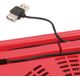 Podstawka chłodząca Platinet COOLER PAD ICE BOX Czerwona 14CM FAN USB (OMNCPIR) 640274 5907595419079