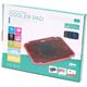 Podstawka chłodząca Platinet COOLER PAD ICE BOX Czerwona 14CM FAN USB (OMNCPIR) 640274 5907595419079