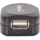 Kabel USB Manhattan USB-A - USB-A 10 m Czarny (150248) 641869 766623150248