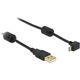 Kabel USB Delock USB-A - microUSB 1 m Czarny (83148) 647856 4043619831487