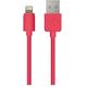 Kabel USB OWC USB-A - Lightning 1 m Różowy (NWTCBLUSBL1MPK) 650837 811643014107