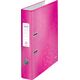 Segregator Leitz 180° Wow dźwigniowy A4 50mm różowy (10K301W) 651461 4002432533053