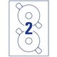 Avery Zweckform Etykiety na CD 117mm 100 arkuszy (L6043-100) 709698 4004182036549