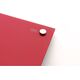 Nobo Tablica szklana Diamond 45x45, Czerwona (1903955) 725423 5028252419833