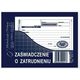 Michalczyk & Prokop Zaświadczenie o zatrudnieniu A6 80 kartek (502-5) 710637 5906858000573