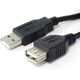 Kabel USB Sharkoon USB-A - USB-A 2 m Czarny (4044951015412) 730694 4044951015412
