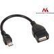 Adapter USB Maclean microUSB - USB Czarny  (MCTV-696) 764086 5902211100850