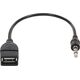 Adapter USB Maclean USB - Jack 3.5mm Czarny  (MCTV-693) 764087 5902211100805