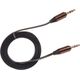 Kabel Maclean Jack 3.5mm - Jack 3.5mm 2m czarny brązowy (MCTV-695 B) 764091 5902211100836