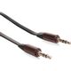 Kabel Maclean Jack 3.5mm - Jack 3.5mm 2m czarny brązowy (MCTV-695 B) 764091 5902211100836