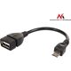 Adapter USB Maclean microUSB - USB Czarny  (MCTV-696) 764086 5902211100850