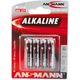 Ansmann Bateria Red AAA / R03 4 szt. 738655 4013674005512