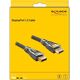 Kabel Delock DisplayPort - DisplayPort 5m srebrny (82773) 792275 4043619827732