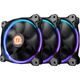 Wentylator Thermaltake Riing 12 LED RGB 3-pack + Hub (CL-F042-PL12SW-B) 793010 4717964402387