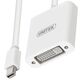 Adapter AV Unitek DisplayPort Mini - DVI-I biały (Y-6326WH) 833839 4894160009609