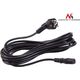 Kabel zasilający Maclean MCTV-801 3-pin 5m wtyk EU 869041 5902211102366