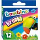 Bambino Kredki BAMBINO, 12 kolorów, licencja BAMBINO 878863 5903235000225