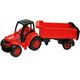 Polesie 0445 "Mistrz", traktor duży z naczepą w siatce - 0445 POLESIE 883017 4810344010445