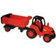 Polesie 0445 "Mistrz", traktor duży z naczepą w siatce - 0445 POLESIE 883017 4810344010445