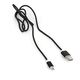 Kabel USB Platinet USB-A - Lightning 1 m Czarny (PUCDPFB1B) 929607 5907595434744