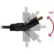 Kabel Art HDMI - HDMI 1.5m czarny (AL-05) 932915 5902115402555