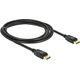 Kabel Delock DisplayPort - DisplayPort 2m czarny (83806) 946822 4043619838066