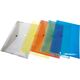 Donau TECZKA KOPERTOWA C5 240X186X0,18MM NA ZATRZASK PP TRANSPARENT NIEBIESKA 8547001PL-10 951411 5901498044666