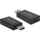 Adapter USB Delock USB-C - USB Czarny  (65689) 944820 4043619656899
