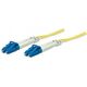 Intellinet Network Solutions Kabel światłowodowy LC - LC 3m Żółty (471893) 1009262 766623471893