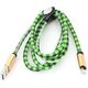 Kabel USB Platinet USB-A - Lightning 1 m Zielony (PUCLCIP1G) 1064972 5907595433273