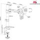 Maclean Uchwyt biurkowy na monitor 13" - 17" (MC-717) 1070465 5902211104216