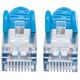 Intellinet Network Solutions Patchcord Cat6 SFTP, LSOH, 20m, niebieski (735957) 1114155 766623735957
