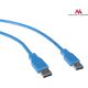 Kabel USB Maclean USB-A - USB-A 1.8 m Niebieski (MCTV-582) 1234287 5902211105275