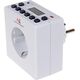 Maclean Timer cyfrowy MCE30G Czasomierz - programator cyfrowy, niemieckie gniazdo. 1241084 5902211100362