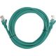 Lanberg Patchcord, Cat6, nieekranowany, 5m, zielony (PCU6-10CC-0500-G) 1398760 5901969409239
