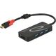 HUB USB Delock 1x SD 1x microSD  + 3x USB-A 3.1 Gen1 (62900) 1412361 4043619629008