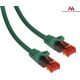 Maclean Patchcord, Cat6, 1m, zielony (MCTV-301G) 1422398 5902211105985