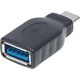 Adapter USB Manhattan USB-C - USB Czarny  (354646) 1623231 766623354646