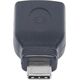 Adapter USB Manhattan USB-C - USB Czarny  (354646) 1623231 766623354646