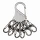 Nite Ize KeyRack + 6x micro karabińczyk stal nierdzewna (KLK-11-R3) 1682653 94664028272