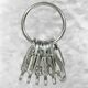 Breloczek Nite Ize KeyRing+ 6 x micro karabińczyk ze stali nierdzewnej (KRGS-11-R3) 1682665 94664026261