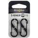 Nite Ize Karabińczyk S-Biner Dual #1 stal nierdzewna czarny 2 szt (SB1-2PK-01) 1682977 94664008373