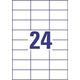Avery Zweckform Etykiety 70x37 ((6173) 1721947 4004182433355