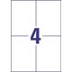 Avery Zweckform Etykiety 105x148 (6120) 1721988 4004182061206
