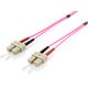Equip Patchcord światłowodowy SC - SC Multimode Duplex OM4, 5m (255525) 1724486 4015867178744