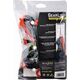 Nite Ize Taśma do mocowania przedmiotów GearLine Organization + 6x karabińczyk mix kolorów/czarny - GLN4-M1-R8 - GLN4-M1-R8 1746235 94664027145